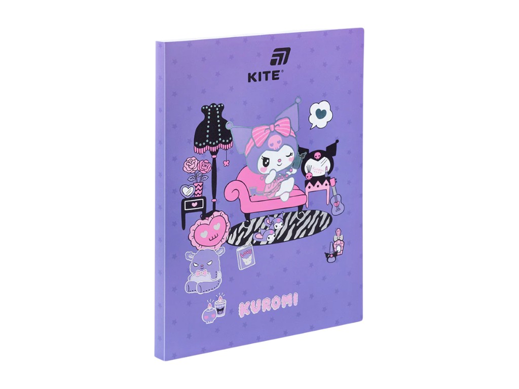 Дисплей-книга Kuromi HK25-249-1, A4, 20 файлів, Kite