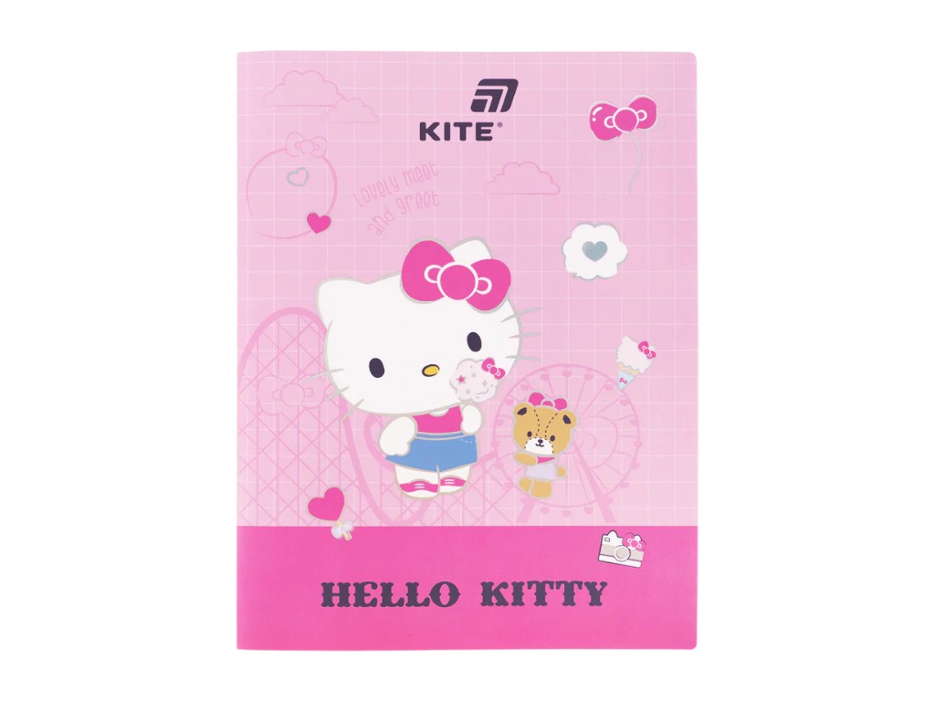 Дисплей-книга Hello Kitty HK25-249-2, A4, 20 файлів, Kite