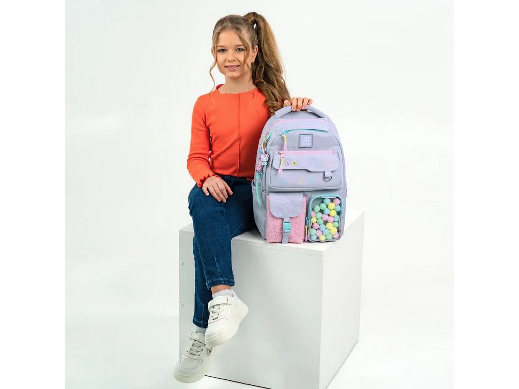 Рюкзак шкільний Kite Hello Kitty HK25-2587M, ортопедична спинка
