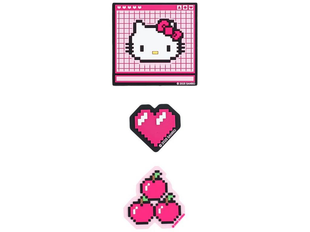 Набір бейджів на липучці, 3 штуки, Hello Kitty, Kite
