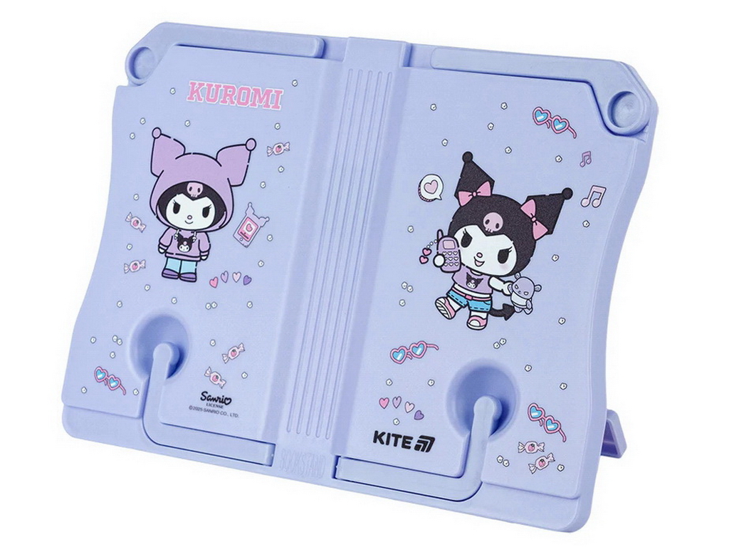 Подставка для книг пластиковая Kuromi, Kite