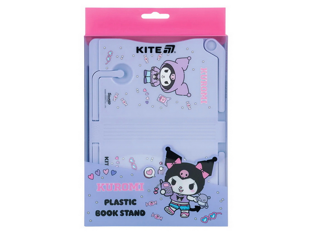 Подставка для книг пластиковая Kuromi, Kite