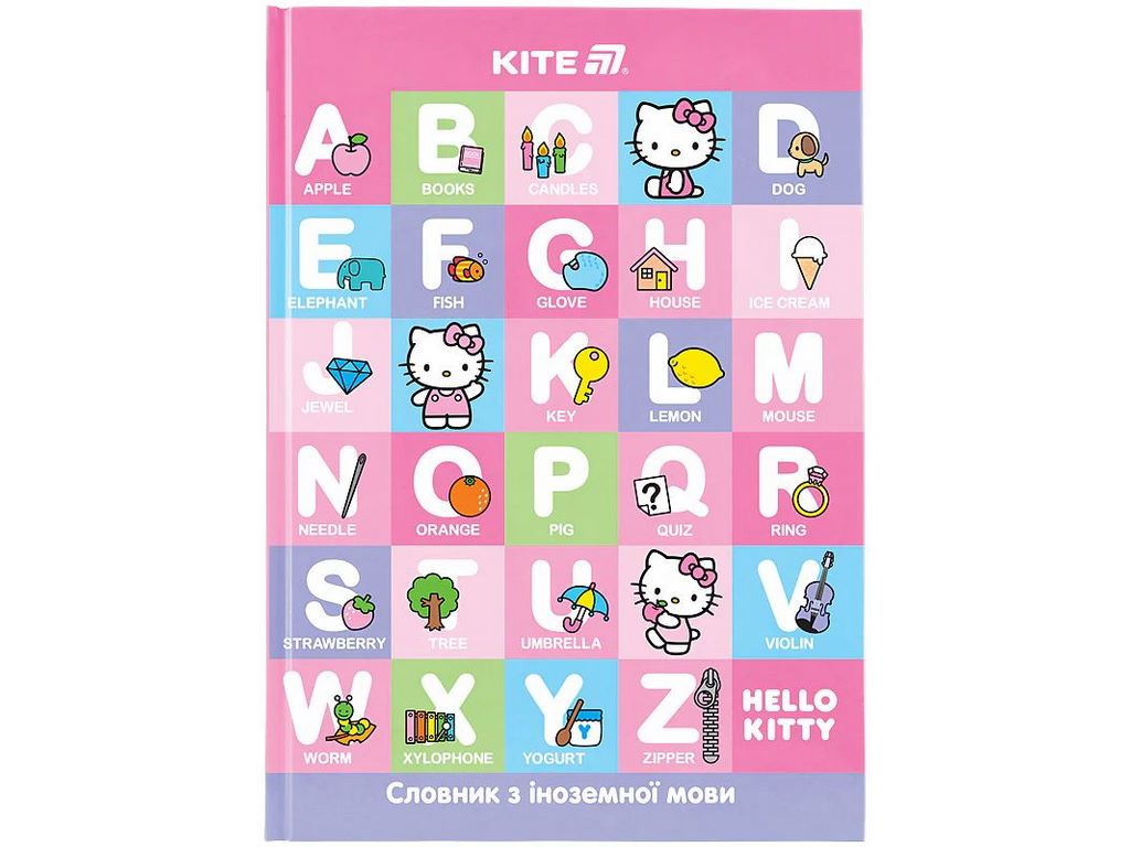 Словник з іноземної мови 60 аркушів, Hello Kitty, Kite