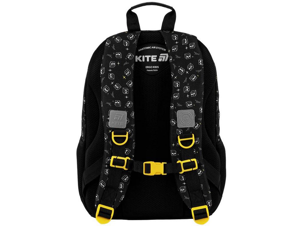 Рюкзак Kite Bad Badtz Maru шкільний з ортопедичною спинкою та гаманцем, чорний