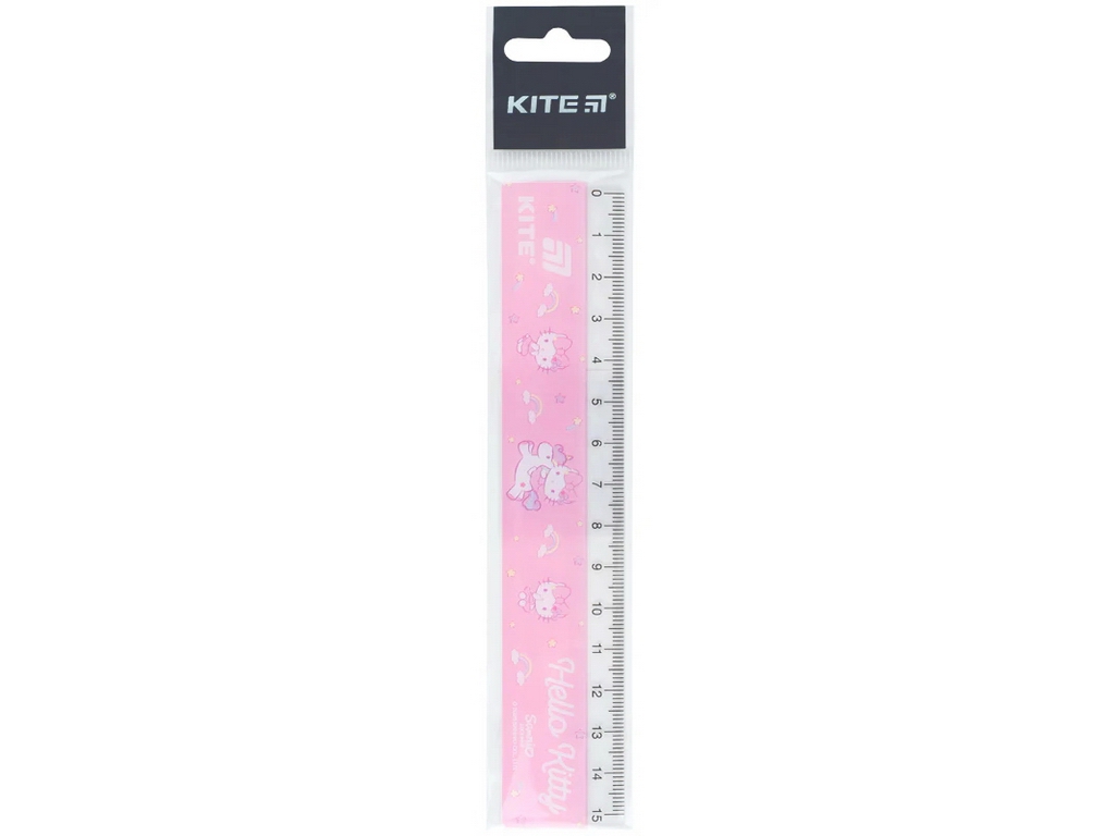 Лінійка пластикова Kite Hello Kitty HK26-090-2, 15см