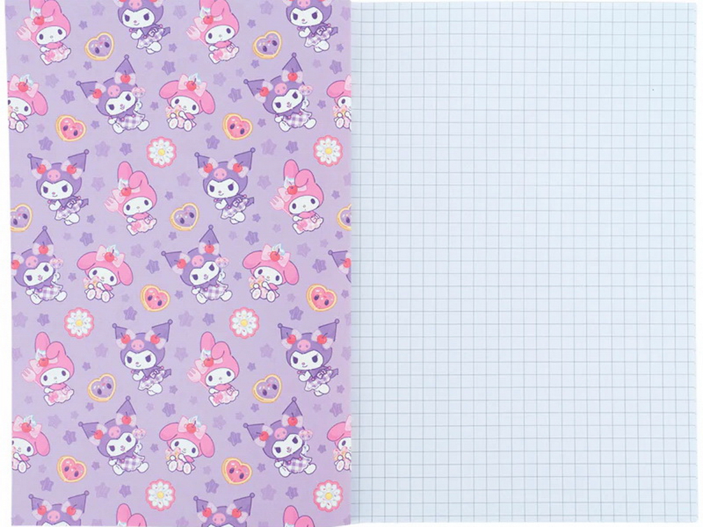 Блокнот А5 40 листов Hello Kitty Kite HK26-091-1, клетка