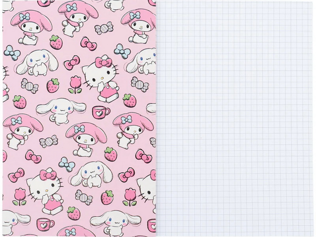 Блокнот А5 40 аркушів Hello Kitty Kite HK26-091-2, клітинка