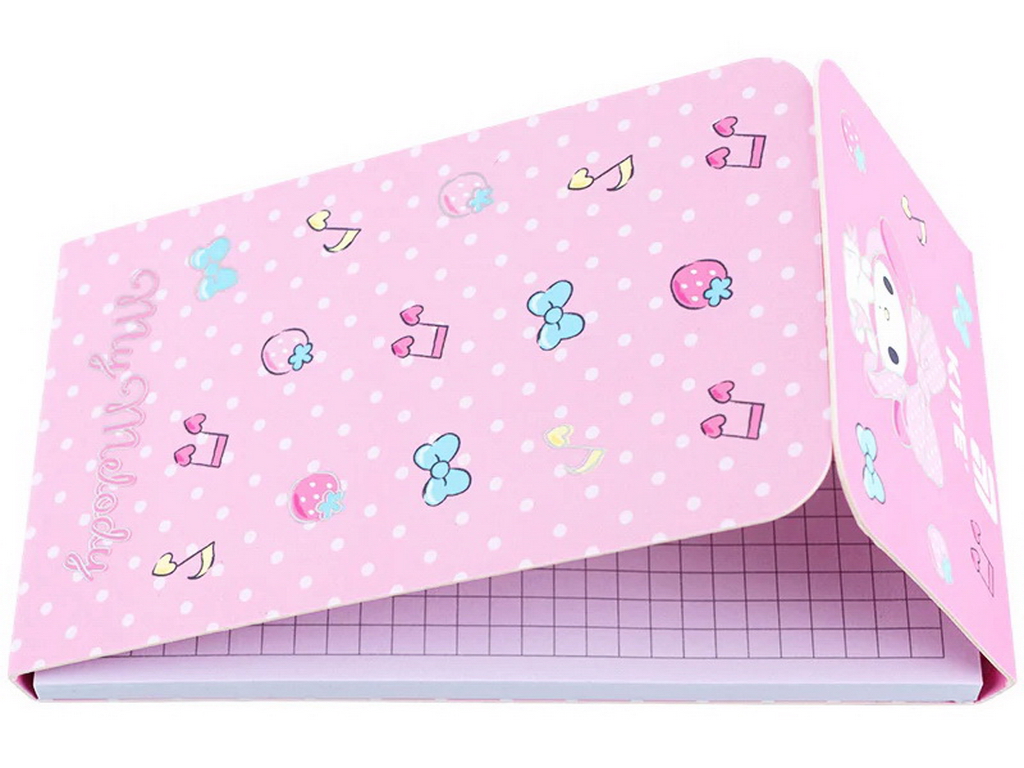 Блокнот на магніті Kite My Melody, клітинка, 60 аркушів