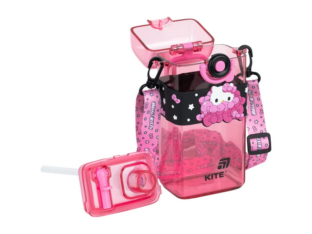 Бутылочка для воды с ремешком Kite Hello Kitty HK26-1203, 500 мл