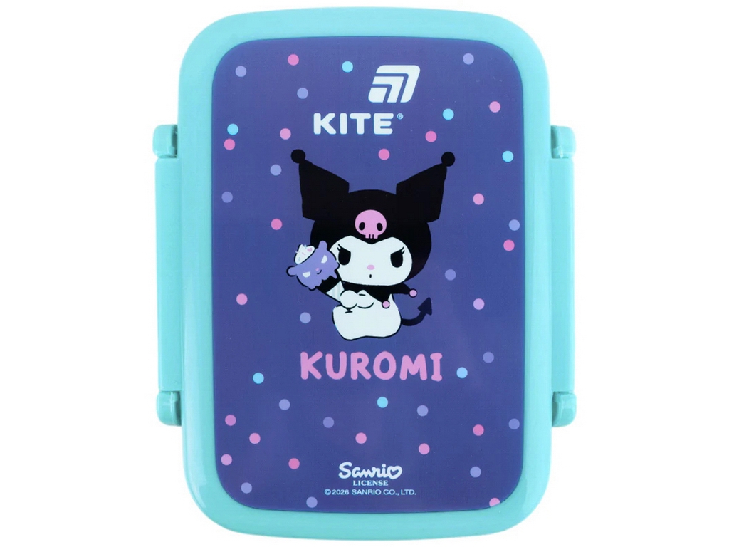 Ланчбокс з перегородкою Kite Kuromi HK26-160-2, 420 мл
