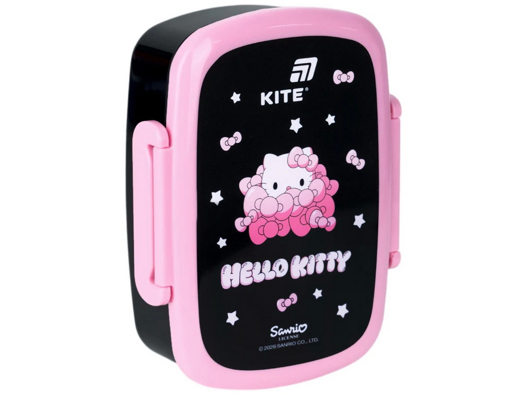Ланчбокс з мініконтейнером та столовими приладами Kite Hello Kitty HK26-163-1, 750 мл
