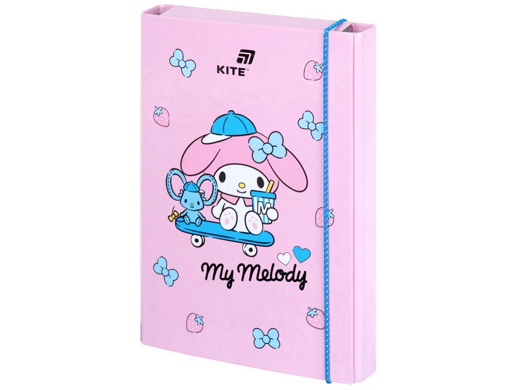 Папка В5 для зошитів на гумці Kite My Melody HK26-210-2, картон