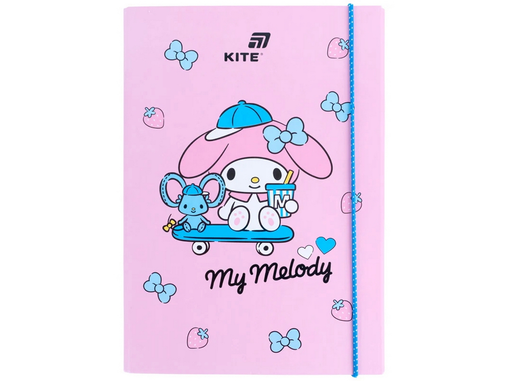 Папка В5 для зошитів на гумці Kite My Melody HK26-210-2, картон