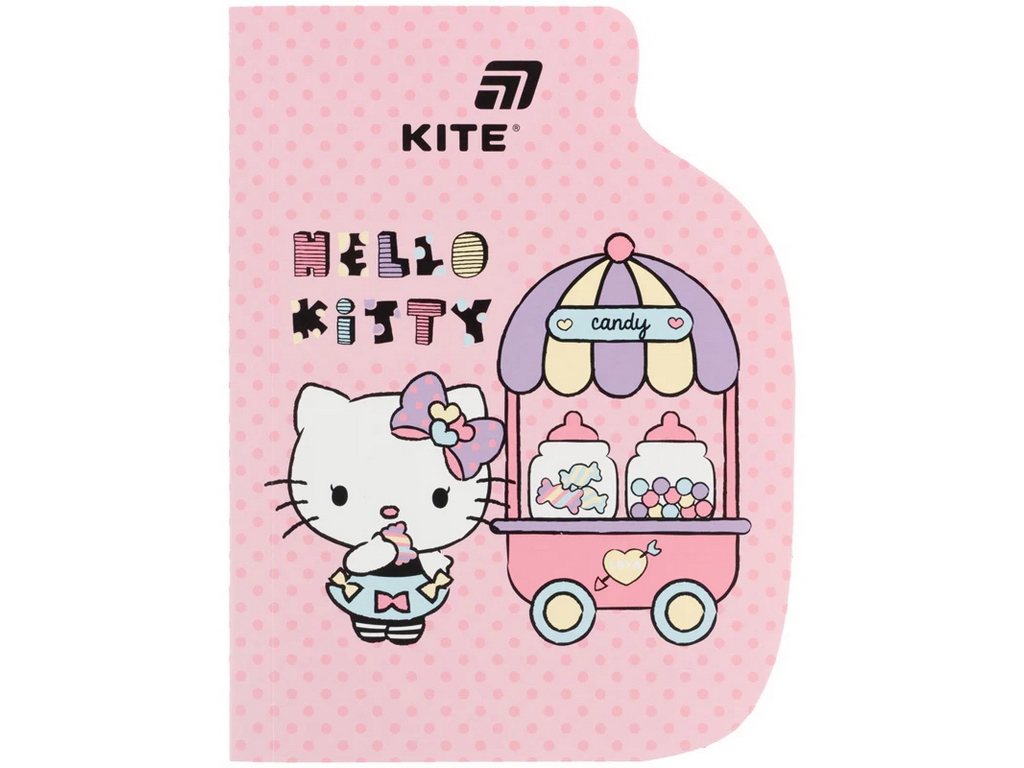 Блокнот А6 Hello Kitty Kite HK26-223-1, клетка, 60 листов