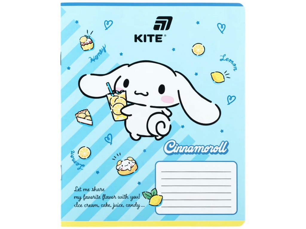 Зошит у клітинку Hello Kitty MIX, Kite HK26-232, 12 аркушів, мікс видів, ціна за 1 шт