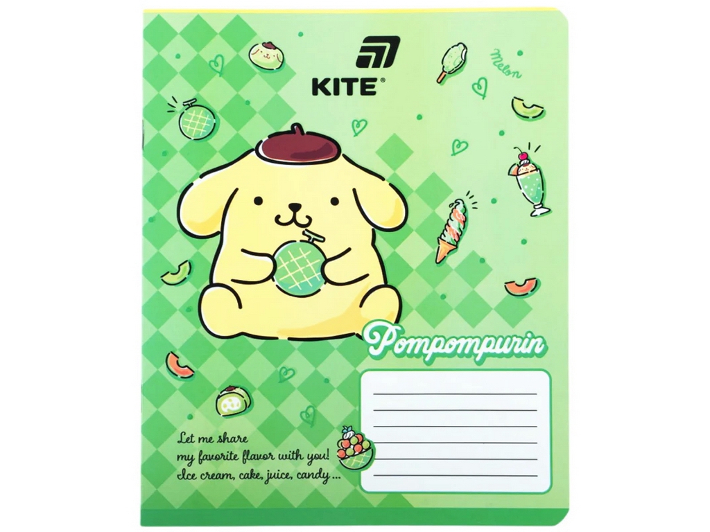 Зошит у клітинку Hello Kitty MIX, Kite HK26-232, 12 аркушів, мікс видів, ціна за 1 шт
