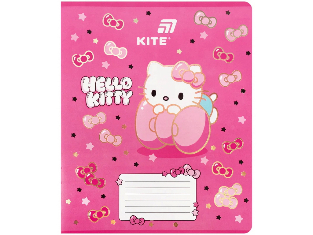 Зошит у клітинку Hello Kitty Kite HK26-236-1, 18 аркушів, мікс видів, ціна за 1 шт