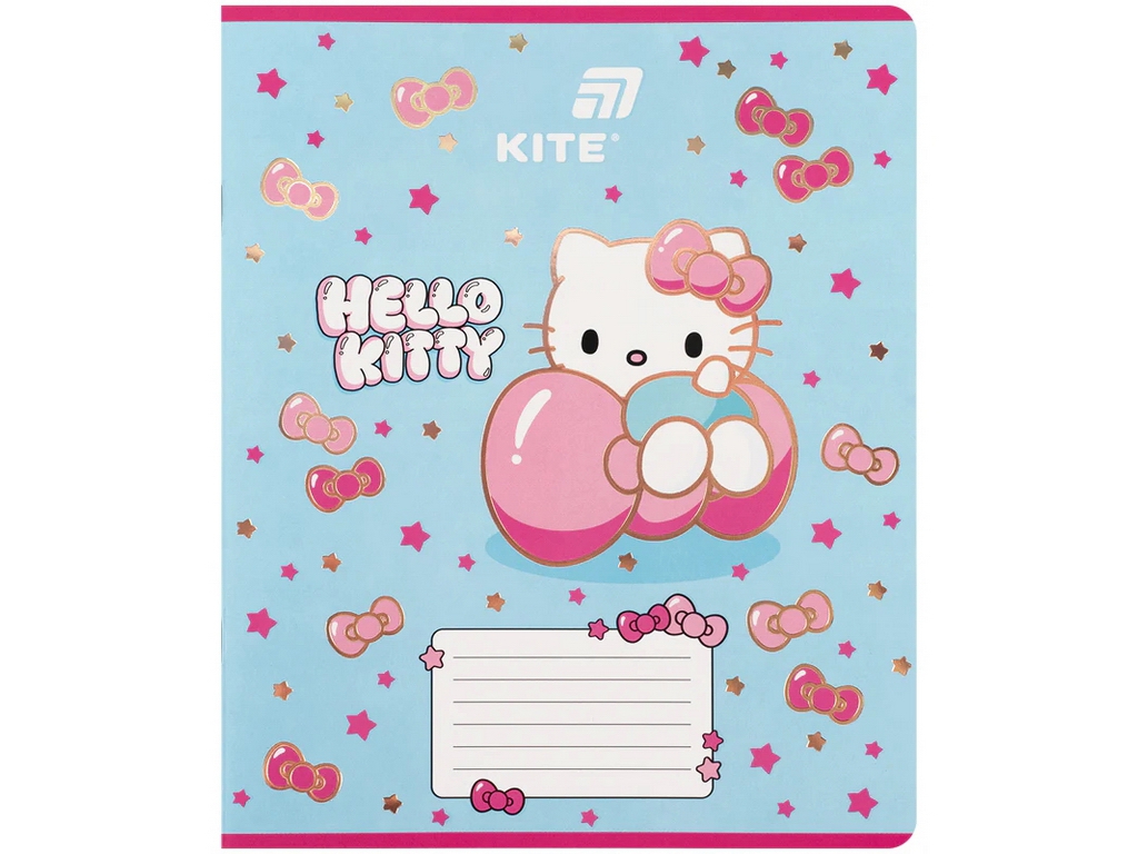 Зошит у клітинку Hello Kitty Kite HK26-236-1, 18 аркушів, мікс видів, ціна за 1 шт