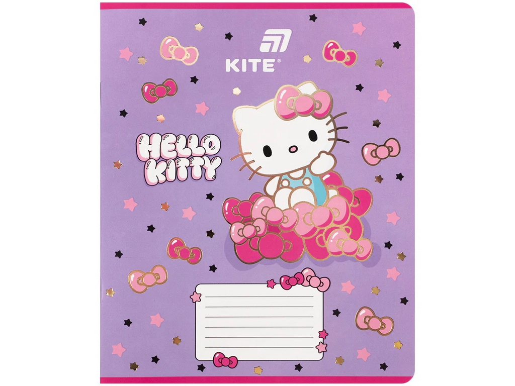 Зошит у клітинку Hello Kitty Kite HK26-236-1, 18 аркушів, мікс видів, ціна за 1 шт