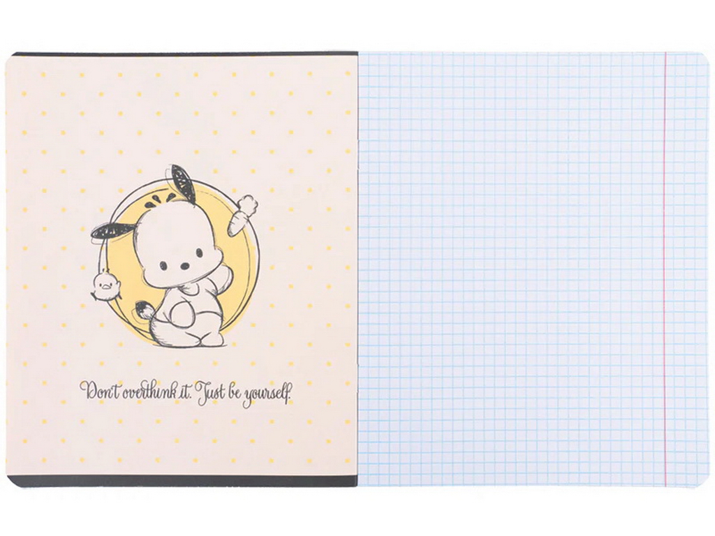 Зошит шкільний у клітинку Kite Hello Kitty, 18 аркушів, фактурна обкладинка, 5 видів (ціна за 1шт)