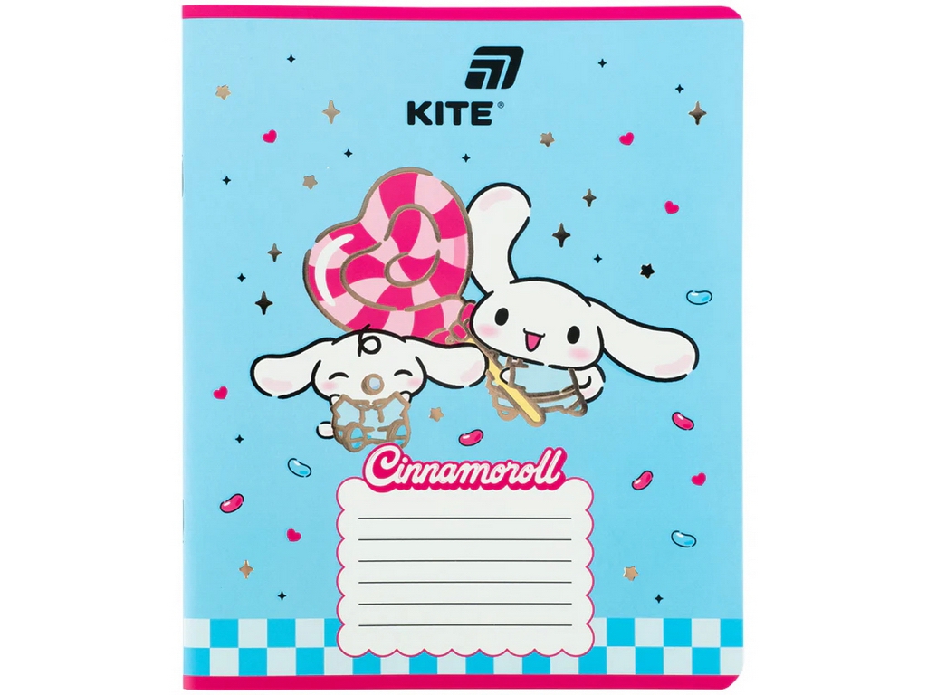 Зошит у лінію Hello Kitty Kite HK26-237, 18 аркушів, мікс видів, ціна за 1 шт