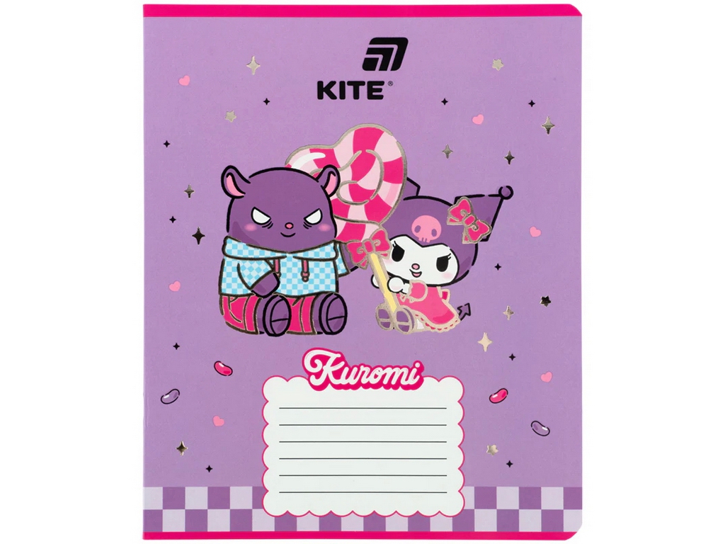 Зошит у лінію Hello Kitty Kite HK26-237, 18 аркушів, мікс видів, ціна за 1 шт
