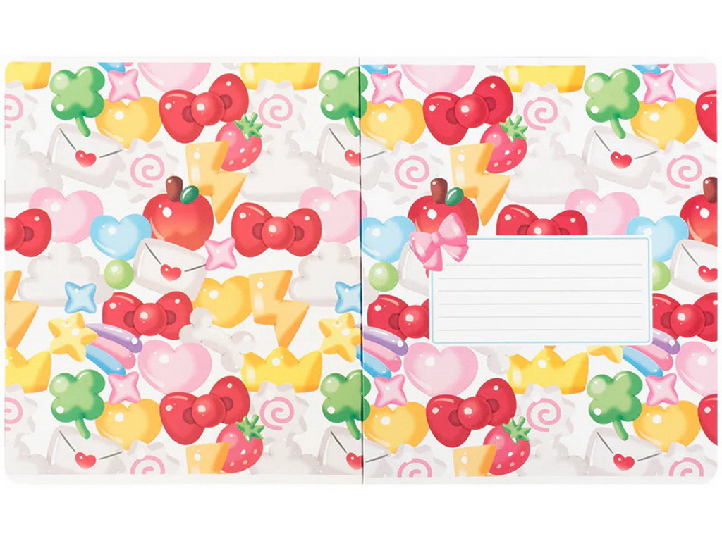 Зошит у клітинку Hello Kitty MIX Kite HK26-238-2, 24 аркуша, міес видів, ціна за 1 шт