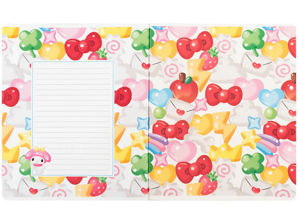 Зошит у клітинку Hello Kitty MIX Kite HK26-238-2, 24 аркуша, міес видів, ціна за 1 шт