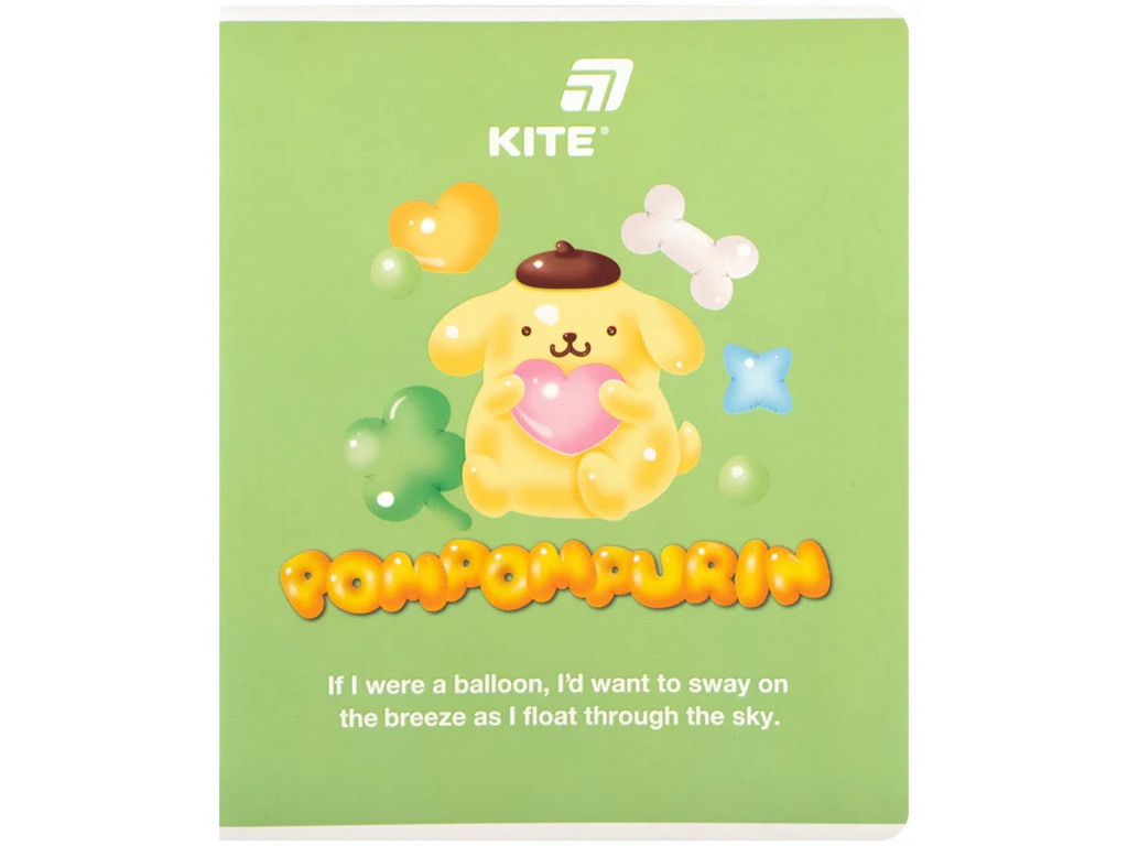 Зошит у клітинку Hello Kitty MIX Kite HK26-238-2, 24 аркуша, міес видів, ціна за 1 шт