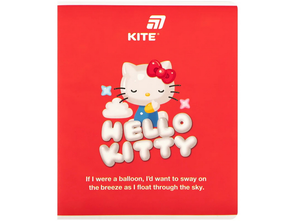 Зошит у клітинку Hello Kitty MIX Kite HK26-238-2, 24 аркуша, міес видів, ціна за 1 шт