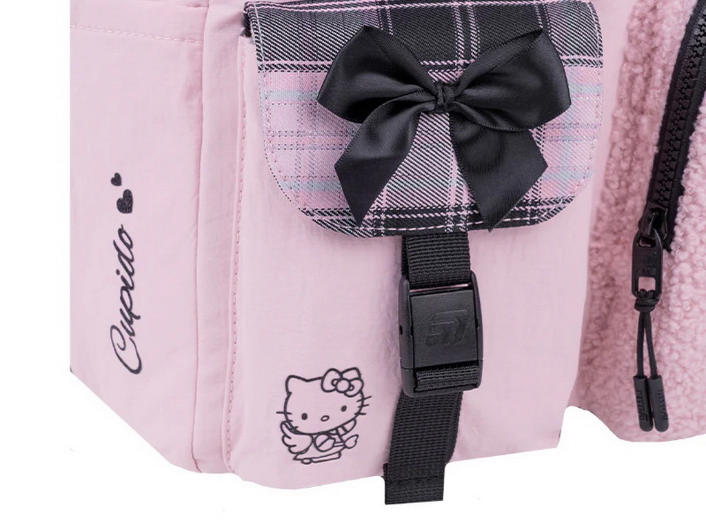 Рюкзак школьный ортопедический Kite Education teens Hello Kitty, 42 см, светоотражающие элементы
