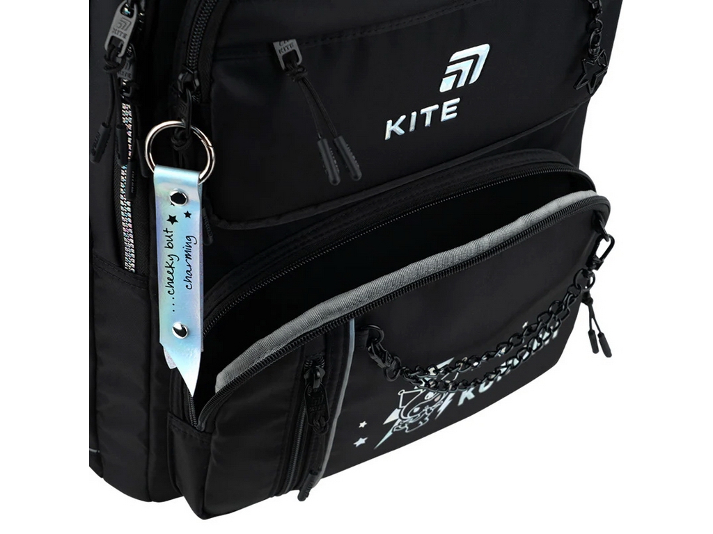 Рюкзак шкільний підлітковий Kite Education teens Kuromi HK26-2594M