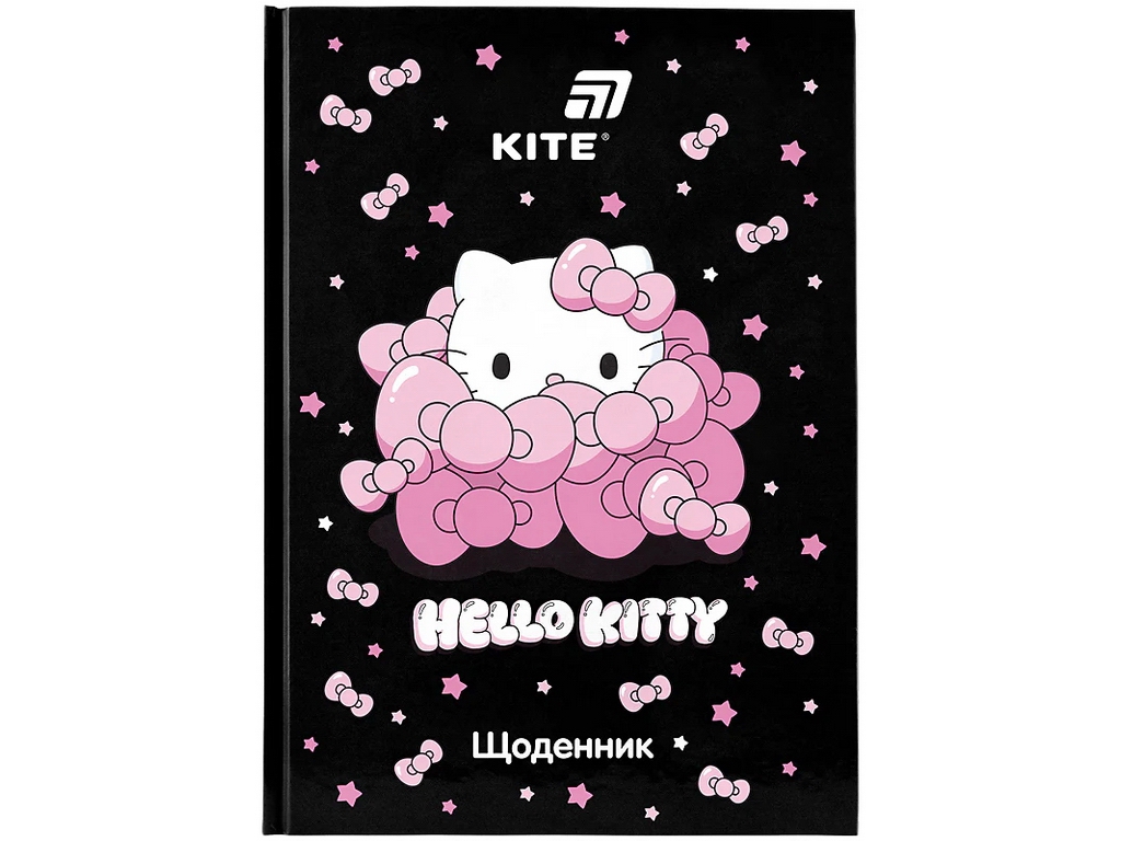 Щоденник шкільний Kite Hello Kitty HK26-262-1, тверда обкладинка