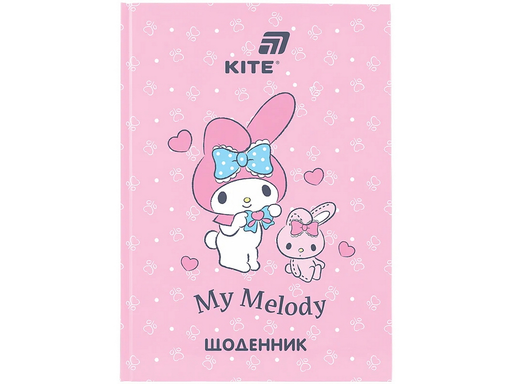 Щоденник шкільний Kite My Melody HK26-262-4, тверда обкладинка