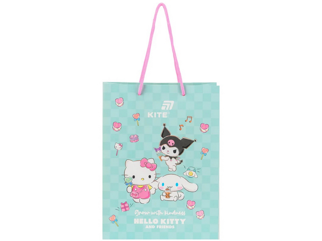 Пакет паперовий подарунковий Kite Hello Kitty CR26-265, 18х24см