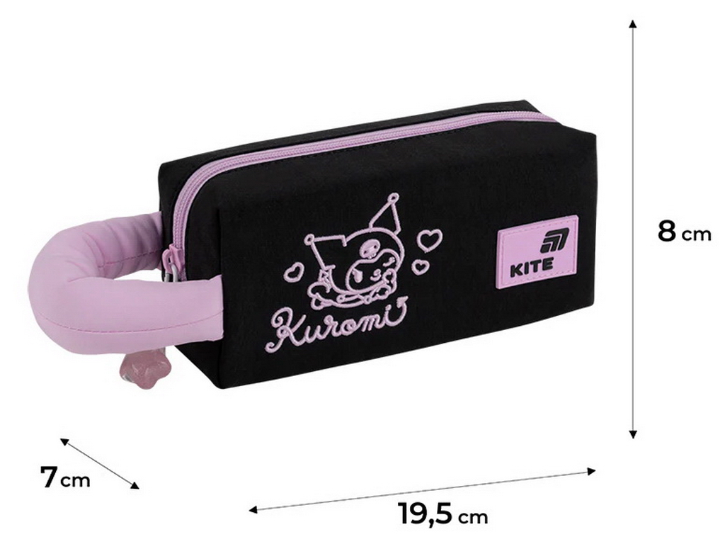 Пенал на 1 відділення Kite Kuromi HK26-2703-2