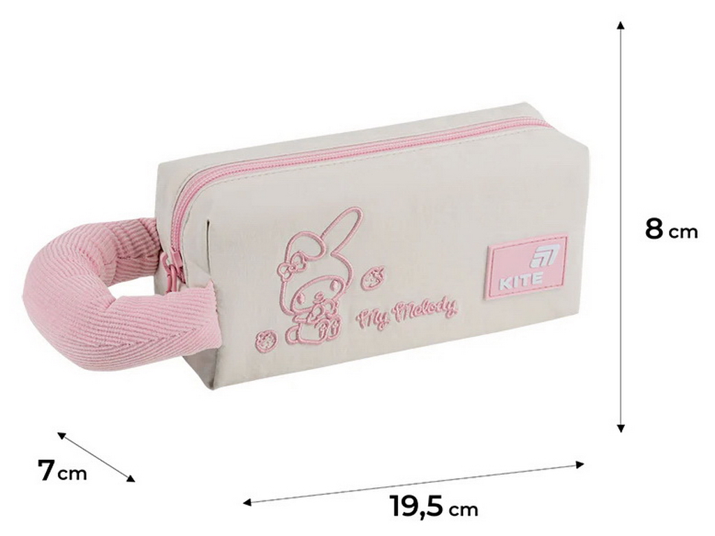 Пенал на 1 відділення Kite My Melody HK26-2703-3