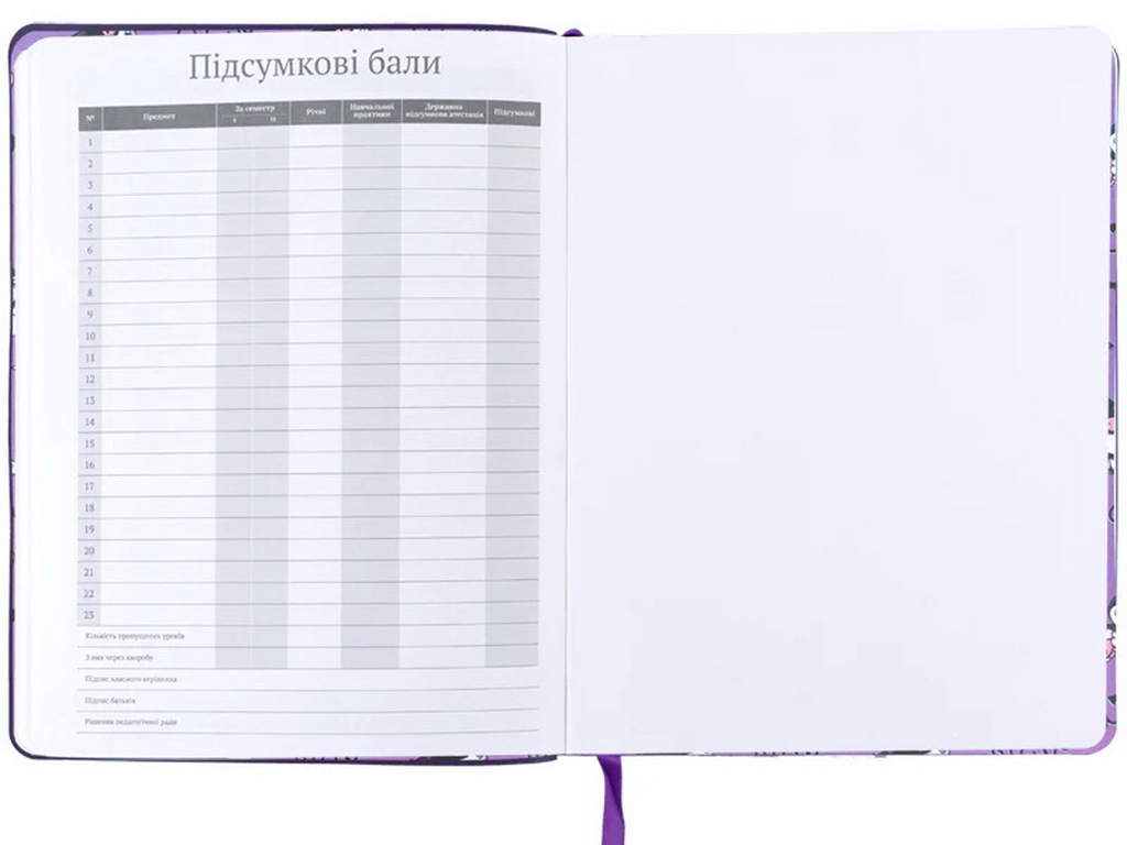 Щоденник шкільний Kite Kuromi HK26-283-2, м'яка обкладинка