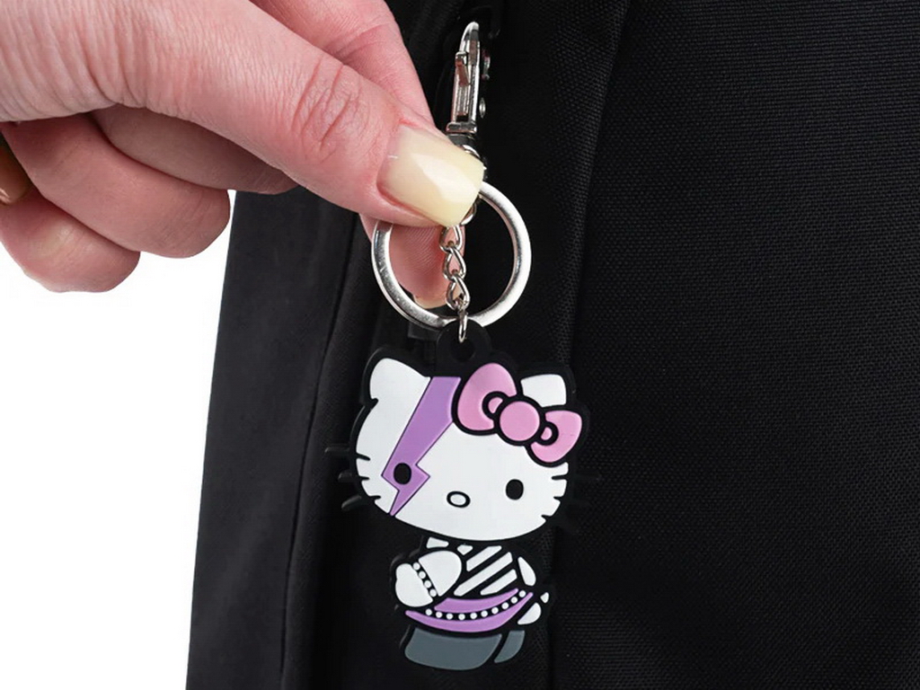 Брелок-підвіска Hello Kitty, 6,4×5 см, гумовий, Kite