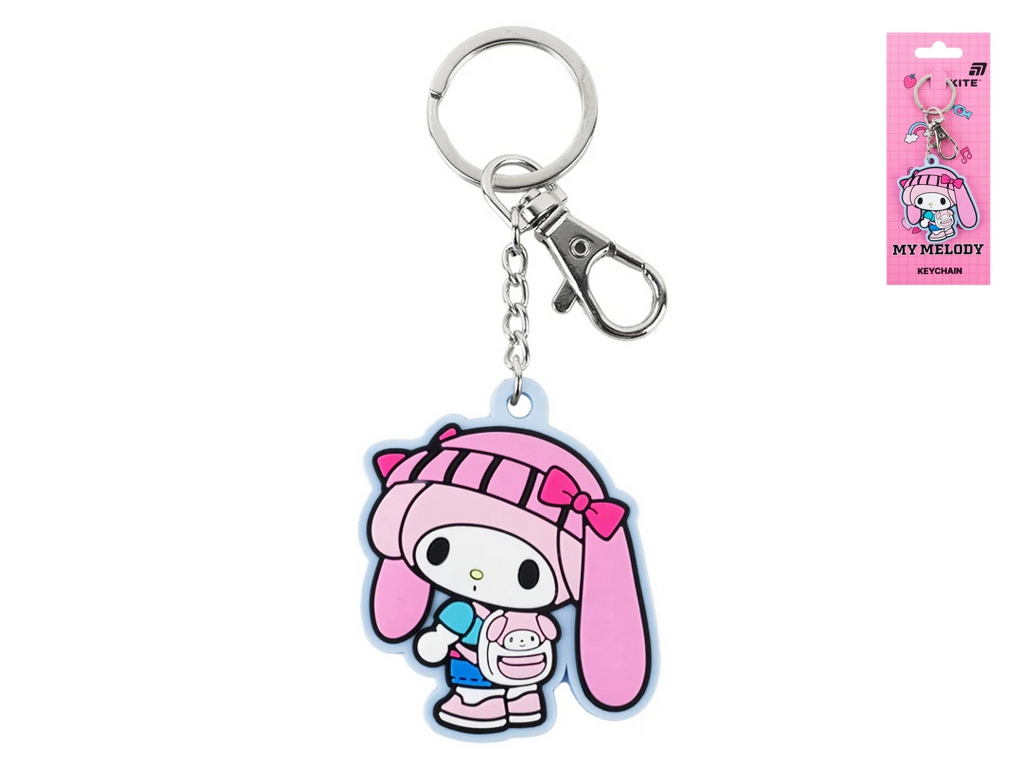 Брелок-підвіска My Melody, 5,9×5,2 см, гумовий, Kite