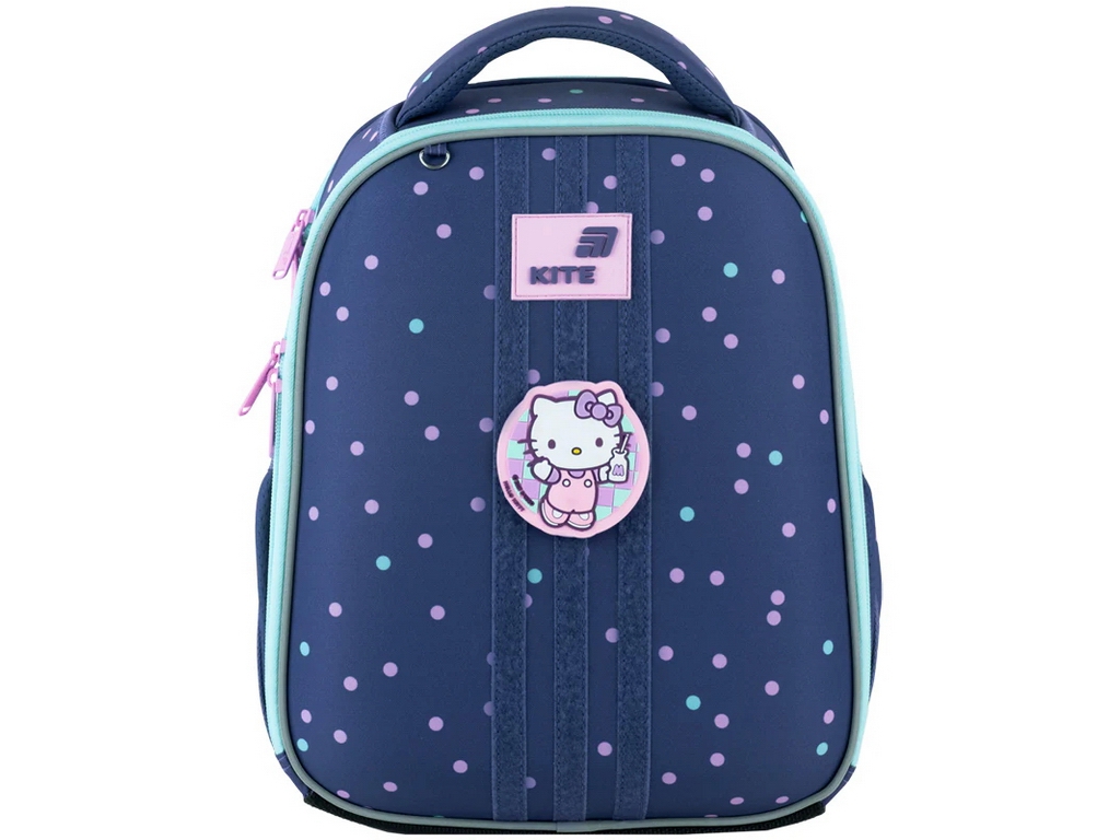 Бейдж на липучці Hello Kitty, 7,5×7,1 см, гумовий, Kite
