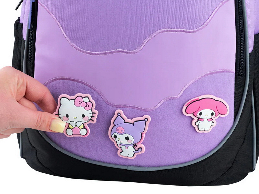 Набір бейджів на липучці Hello Kitty, 3 предмети, Kite