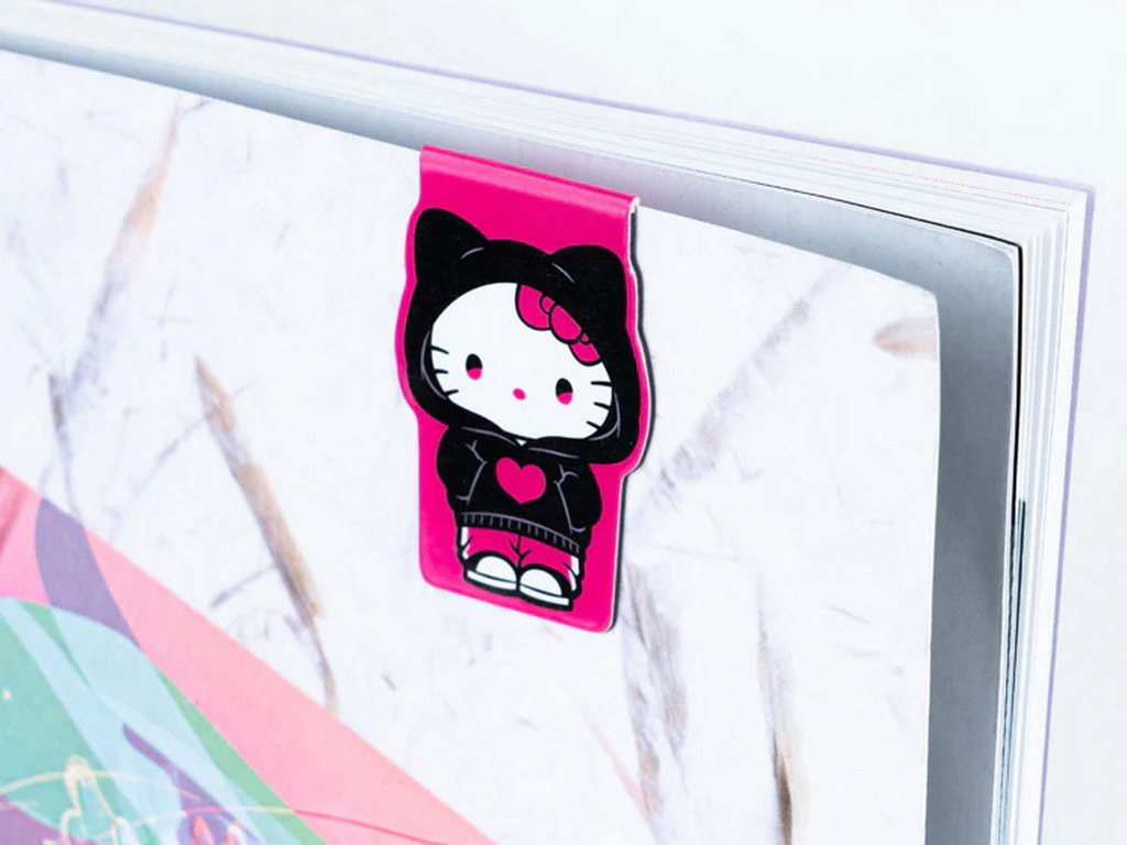 Набір магнітних закладок і фігурних скріпок Hello Kitty, 6 предметів, Kite