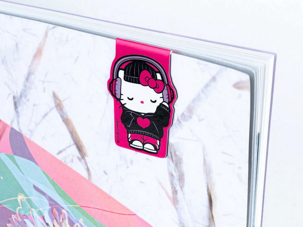 Набір магнітних закладок і фігурних скріпок Hello Kitty, 6 предметів, Kite