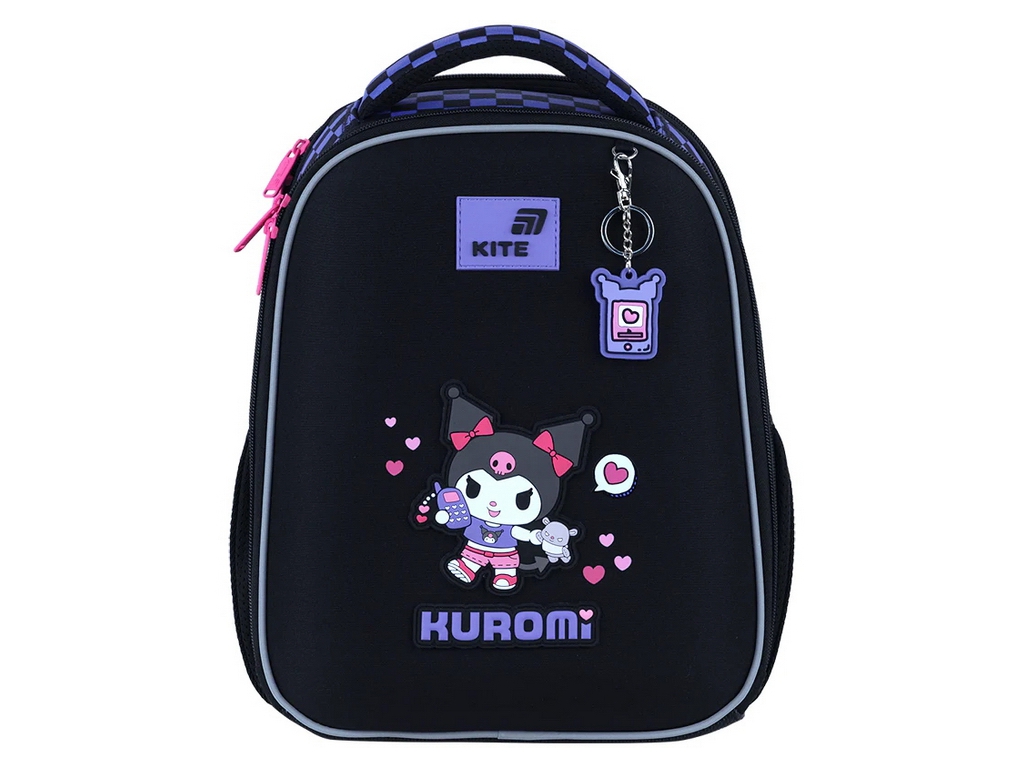 Рюкзак школьный каркасный Kuromi Kite HK26-555S-3