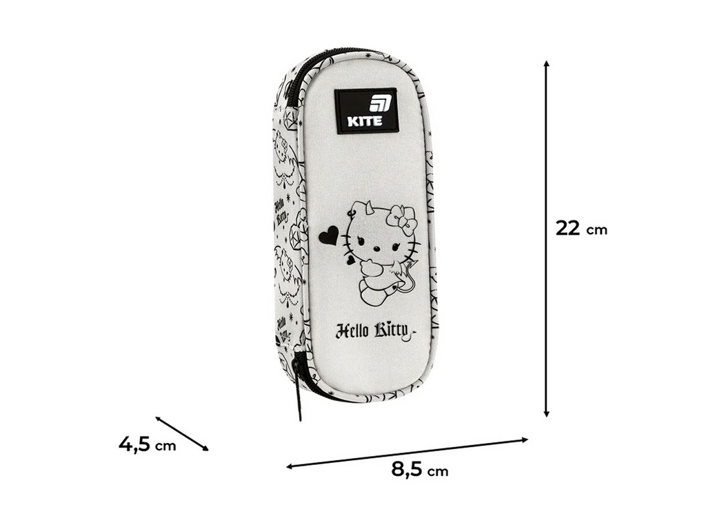 Пенал Hello Kitty 22x8,5x4,5см, Kite HK26-599-4