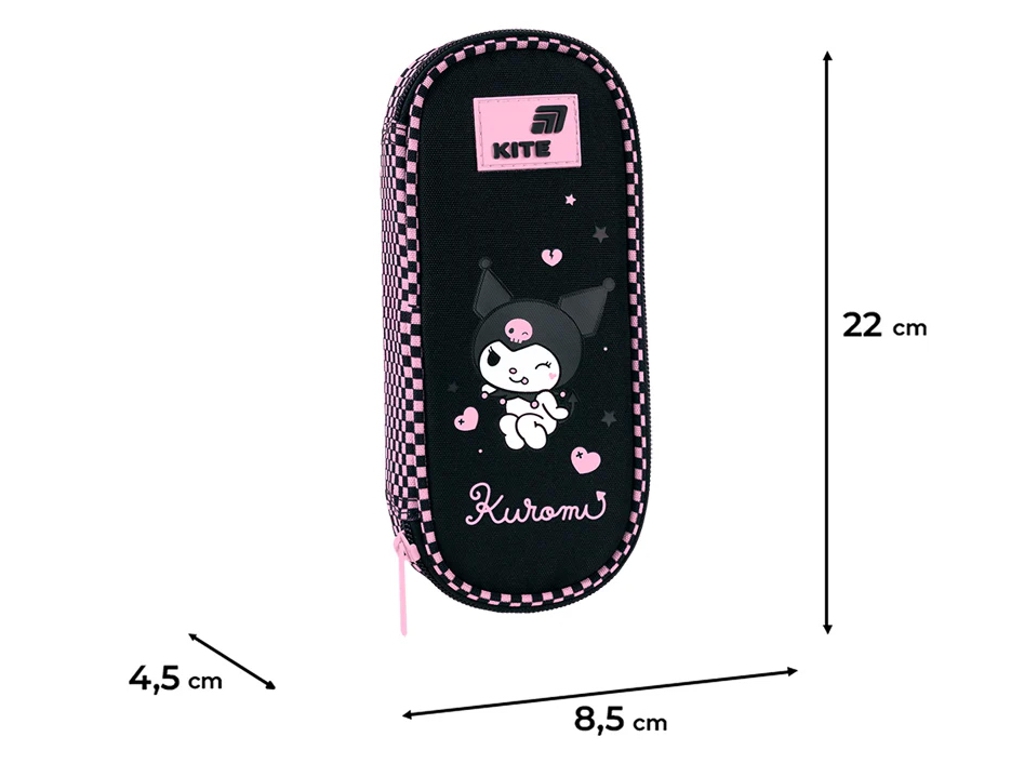 Пенал на 1 відділення Kite Kuromi HK26-599-5