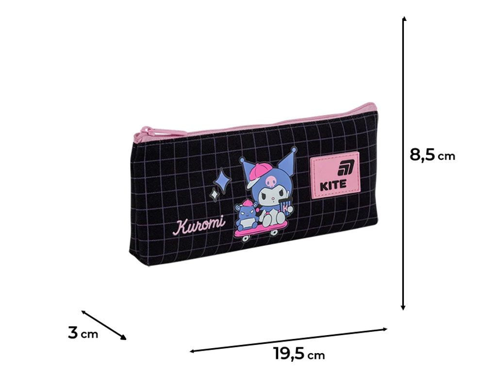 Пенал на 1 відділення Kite Kuromi HK26-680-1
