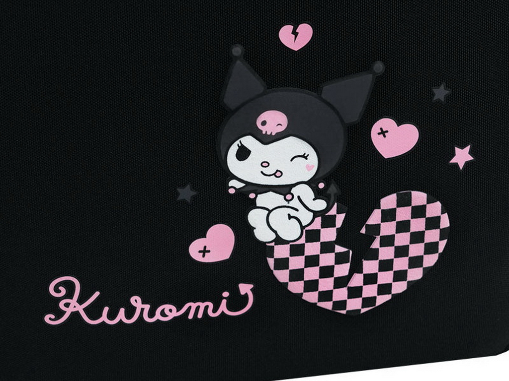 Рюкзак школьный ортопедический Kite Education teens Kuromi, 42 см, светоотражающие элементы