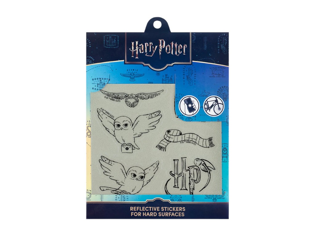 Стікери світловідбивні для твердих поверхонь Kite Harry Potter HP25-115, 6 шт., PVC, Kite